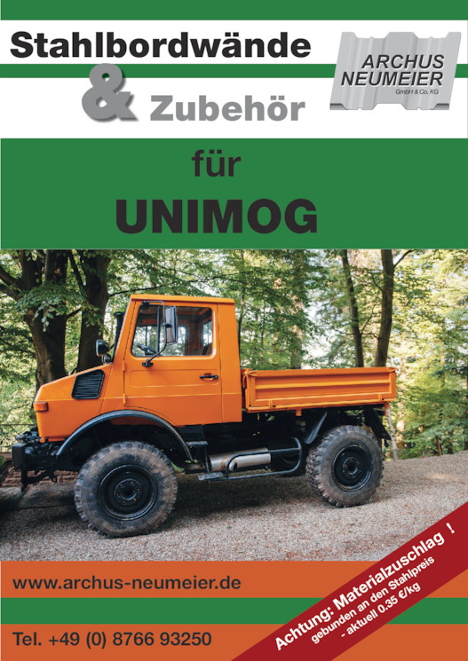 Warenkorb Unimog-Katalog